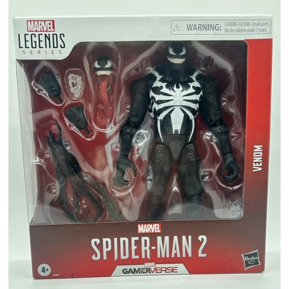 MARVEL LEGENDS SPIDER-MAN 2 GAMERVERSE VENOM 6IN ACTION FIGURE HASBRO NIB
